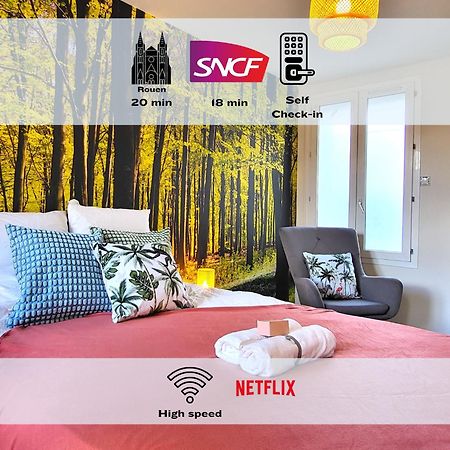Apartmán Oxygen - Lumineux Deux-Pieces A 20Min De Rouen Caudebec-les-Elbeuf Exteriér fotografie