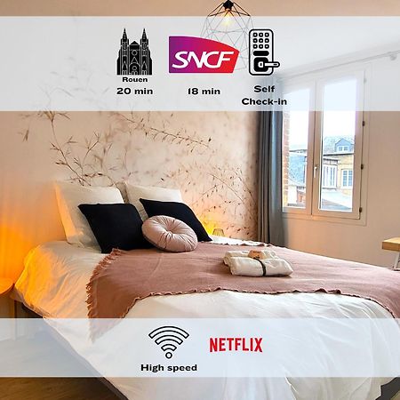 Apartmán Oxygen - Lumineux Deux-Pieces A 20Min De Rouen Caudebec-les-Elbeuf Exteriér fotografie